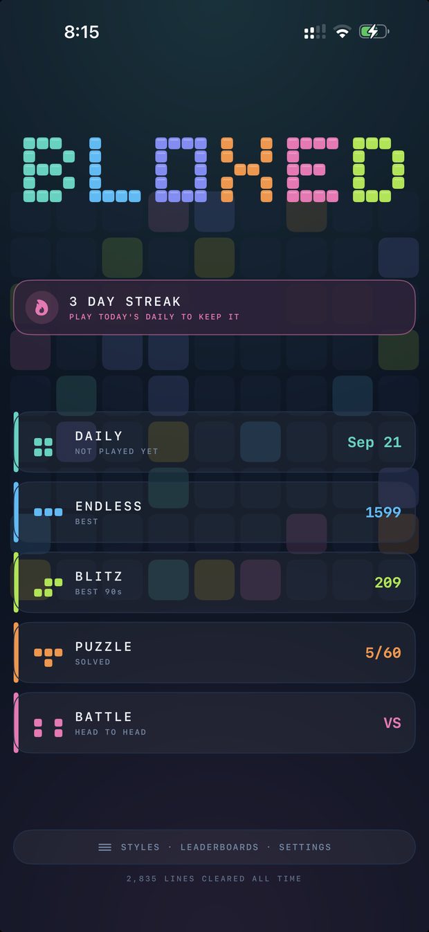 Bloxed screen 2