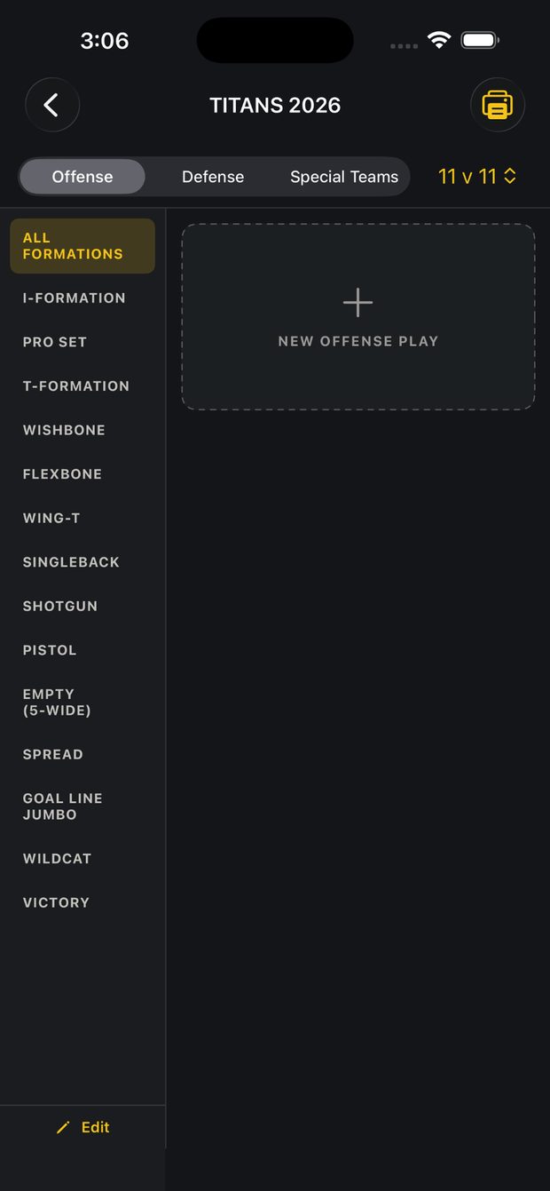 The Playbook screen 2